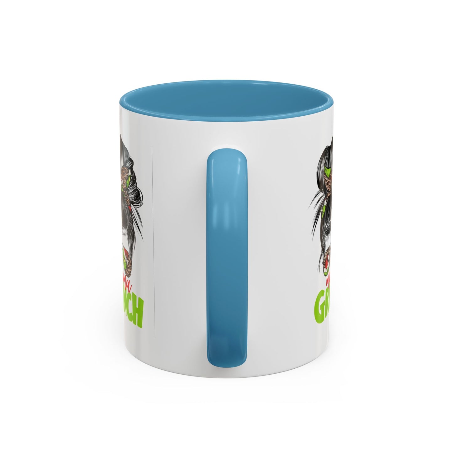 Mama Grinch Accent Coffee Mug (11, 15oz)