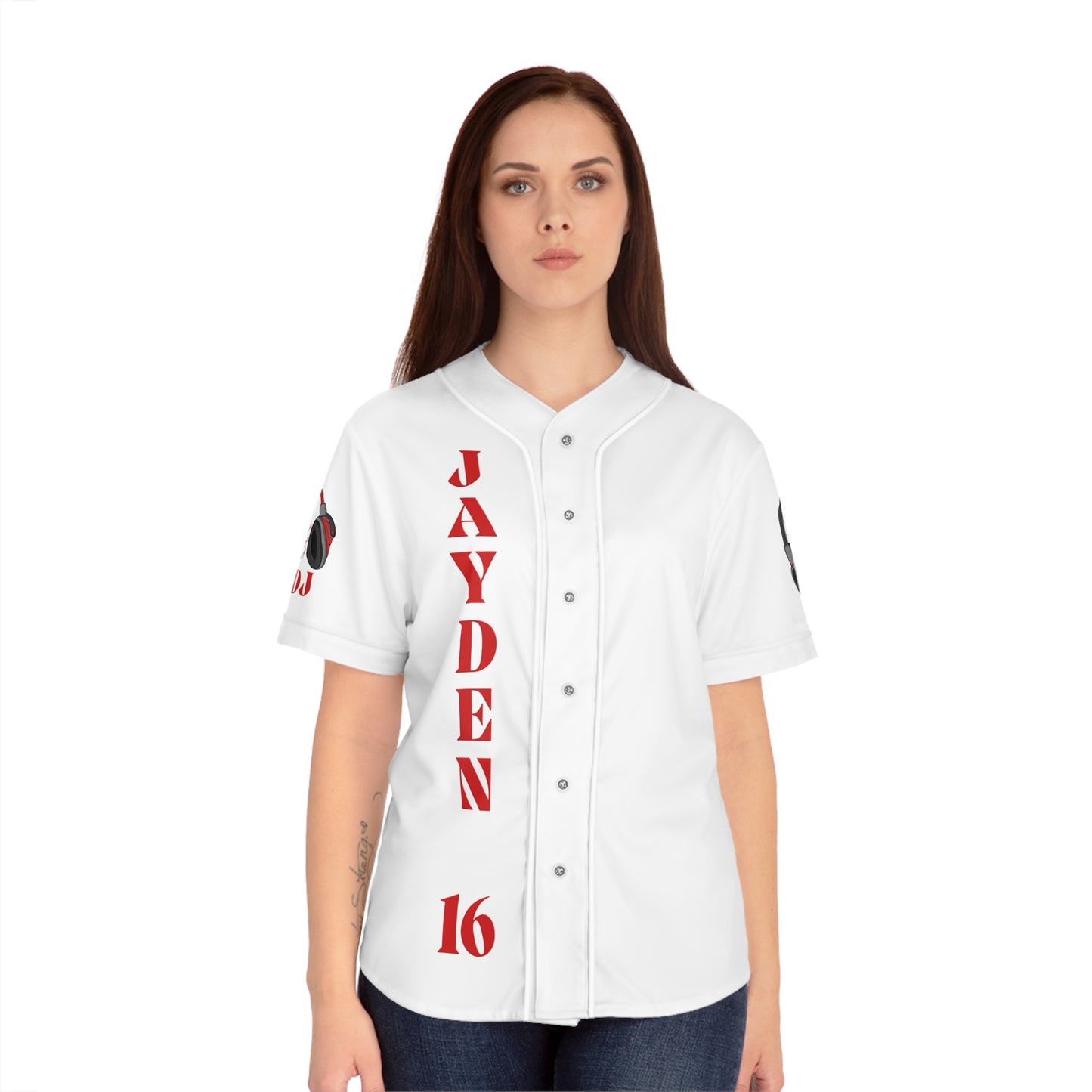 Women's Baseball Jersey (AOP)