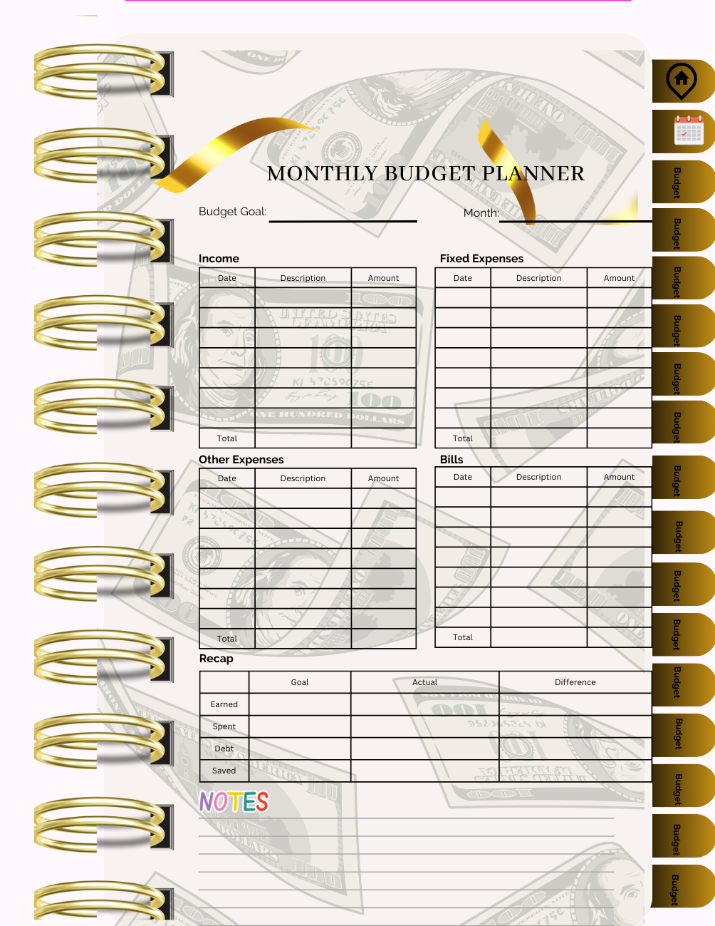 Digital Budget Planner