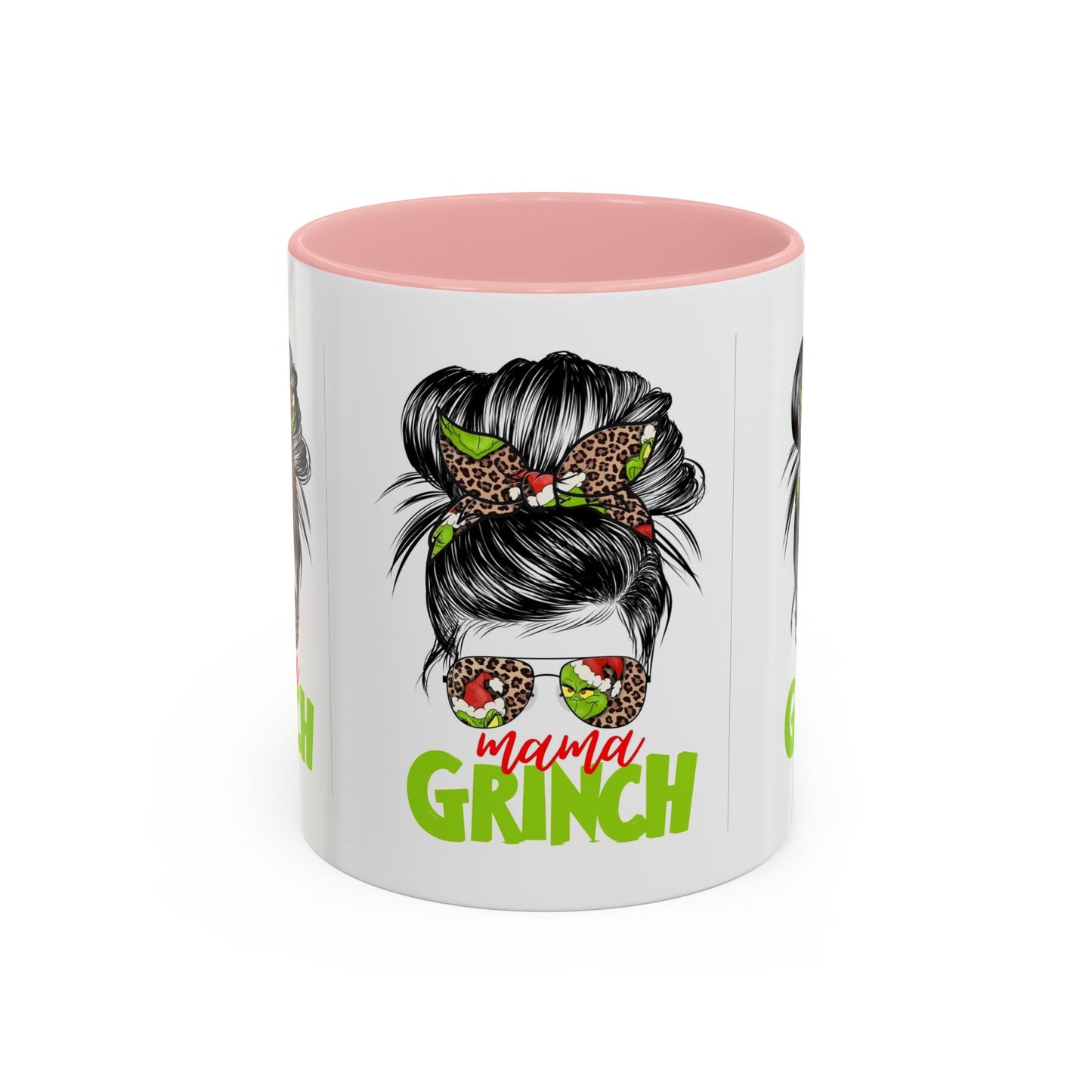 Mama Grinch Accent Coffee Mug (11, 15oz)