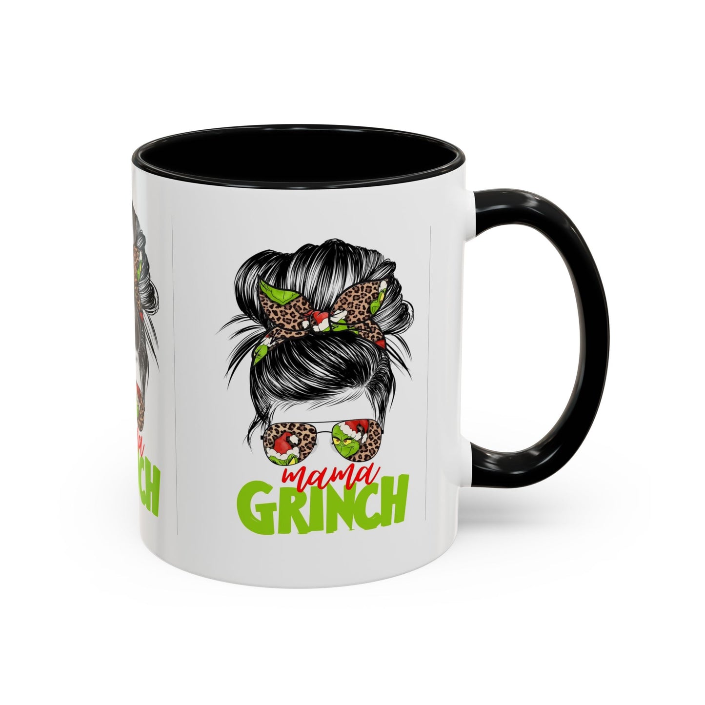 Mama Grinch Accent Coffee Mug (11, 15oz)