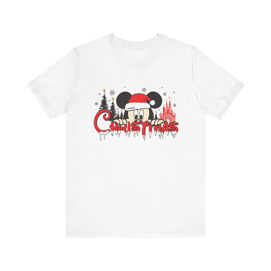 Christmas Mickey Santa Tee
