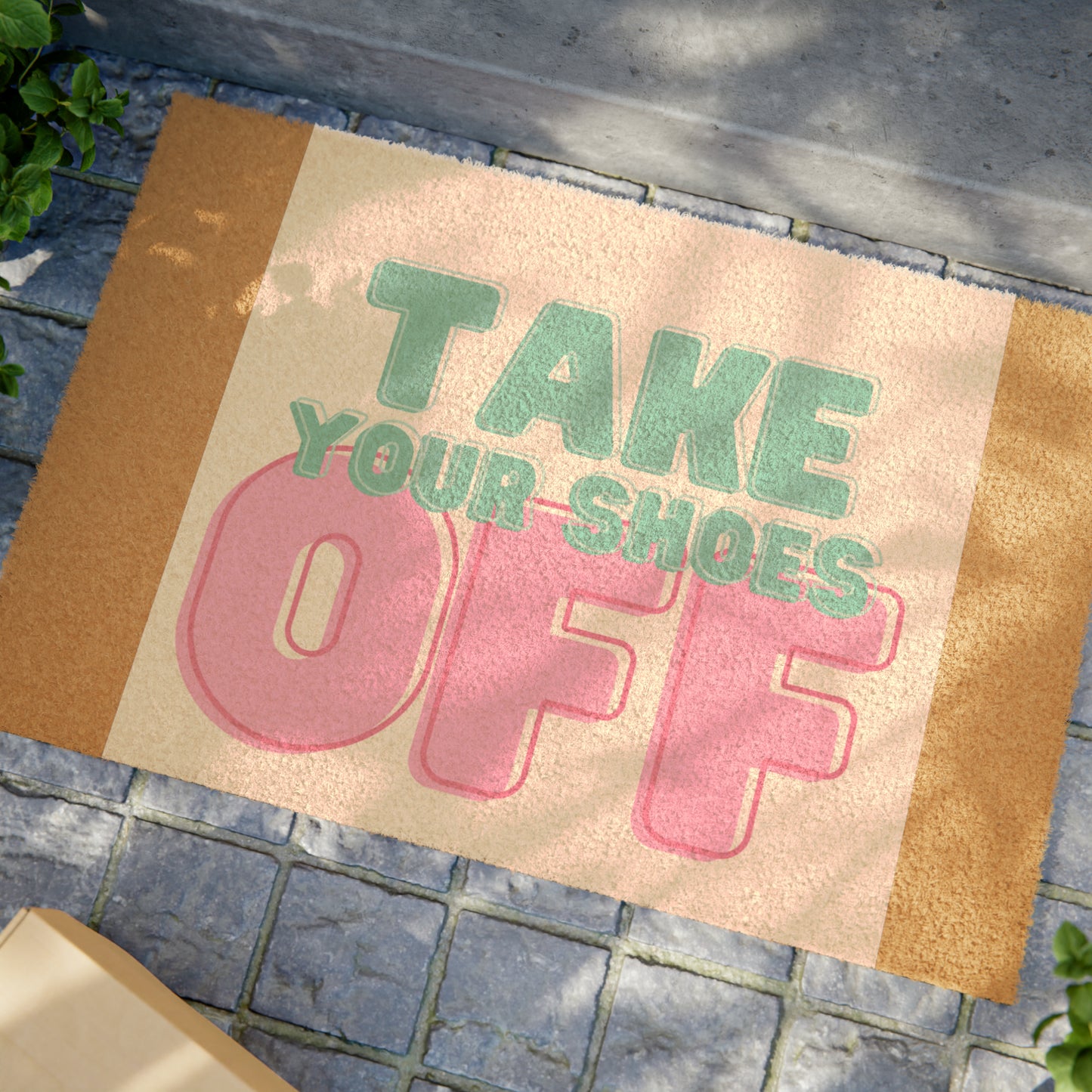 “Take off your shoes” Doormat