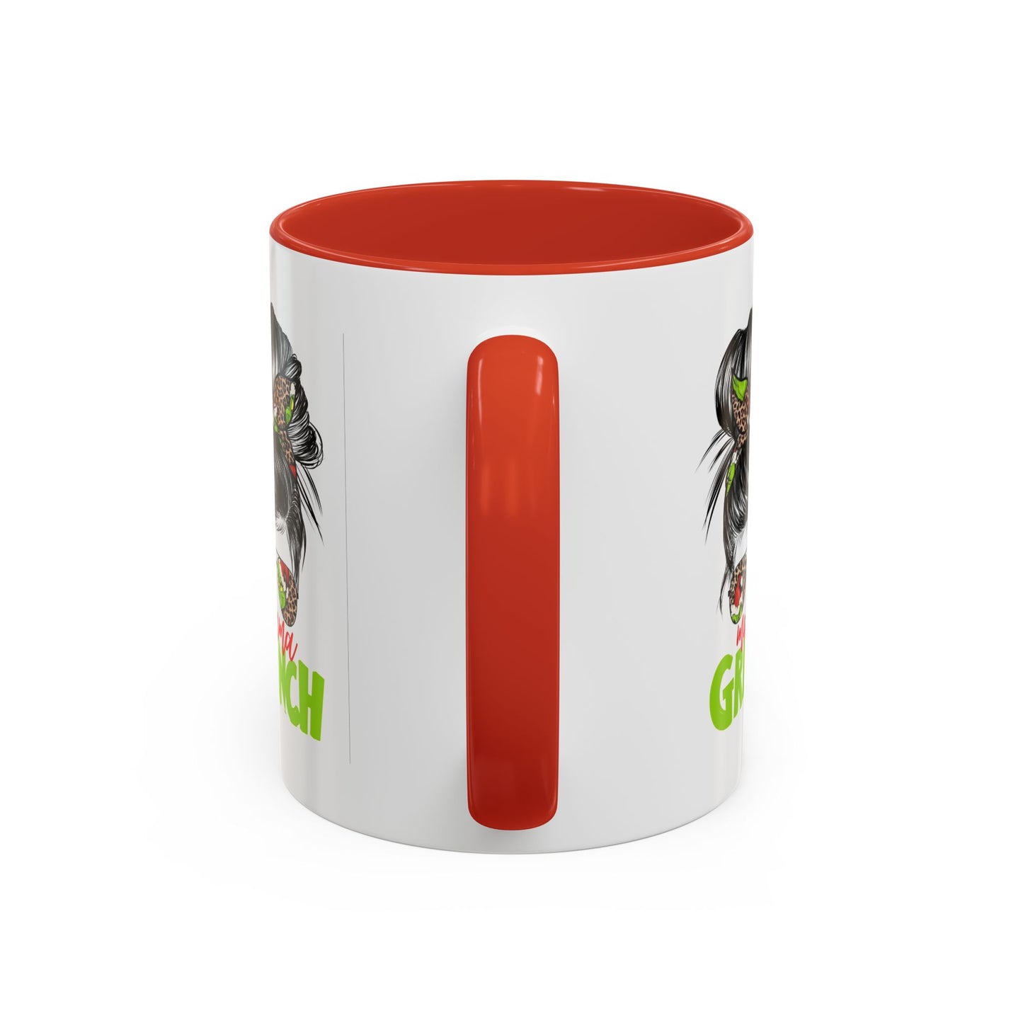 Mama Grinch Accent Coffee Mug (11, 15oz)