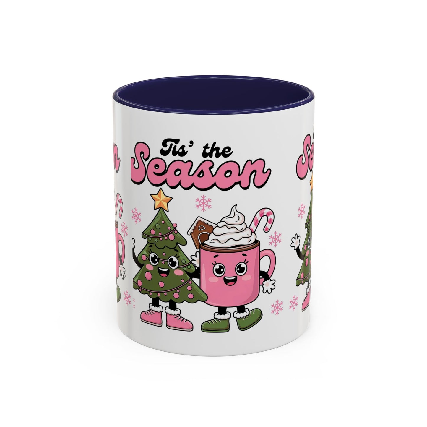 Christmas Accent Coffee Mug (11, 15oz)