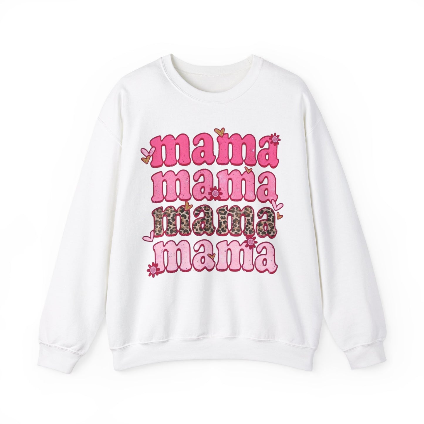 “Mama” Unisex Heavy Blend™ Crewneck Sweatshirt