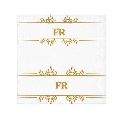 Personalized Elegant Face Towel with Floral Design | Perfect Gift for Weddings & Home