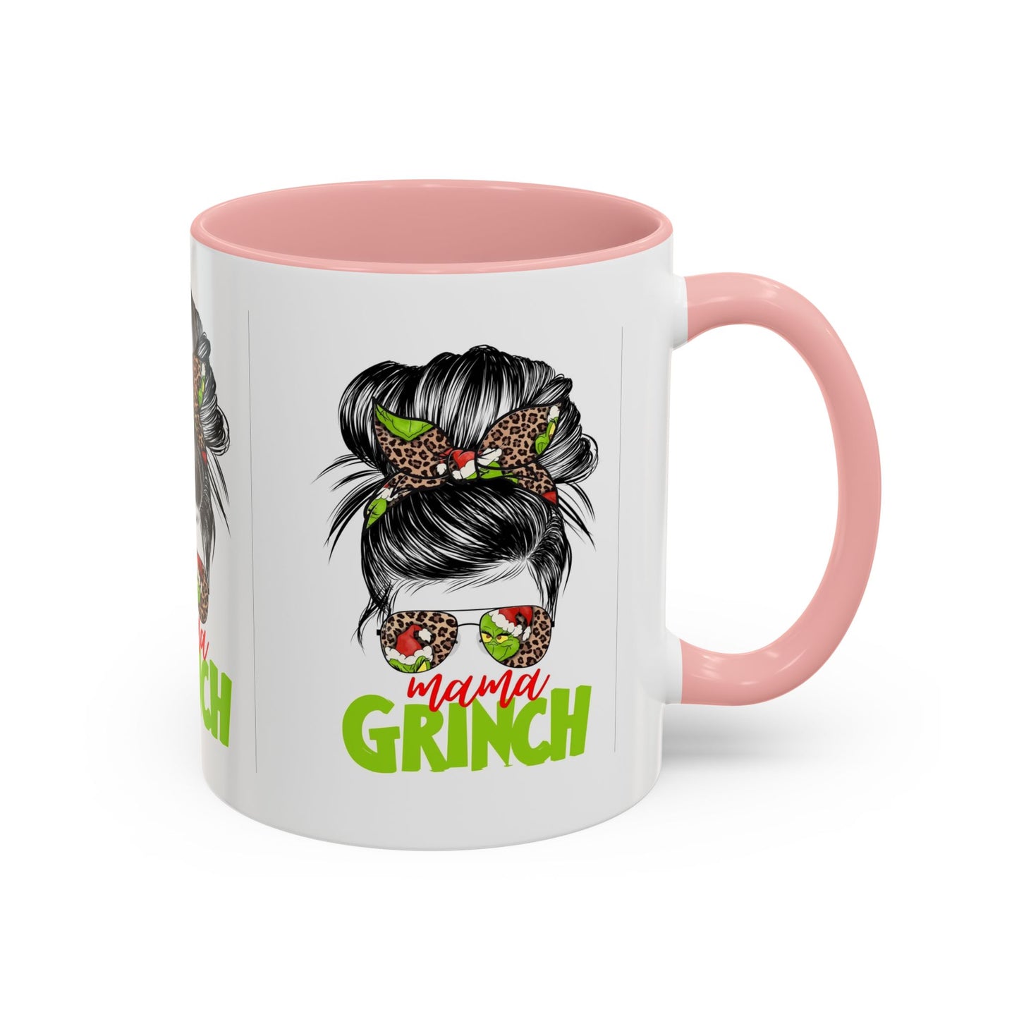 Mama Grinch Accent Coffee Mug (11, 15oz)