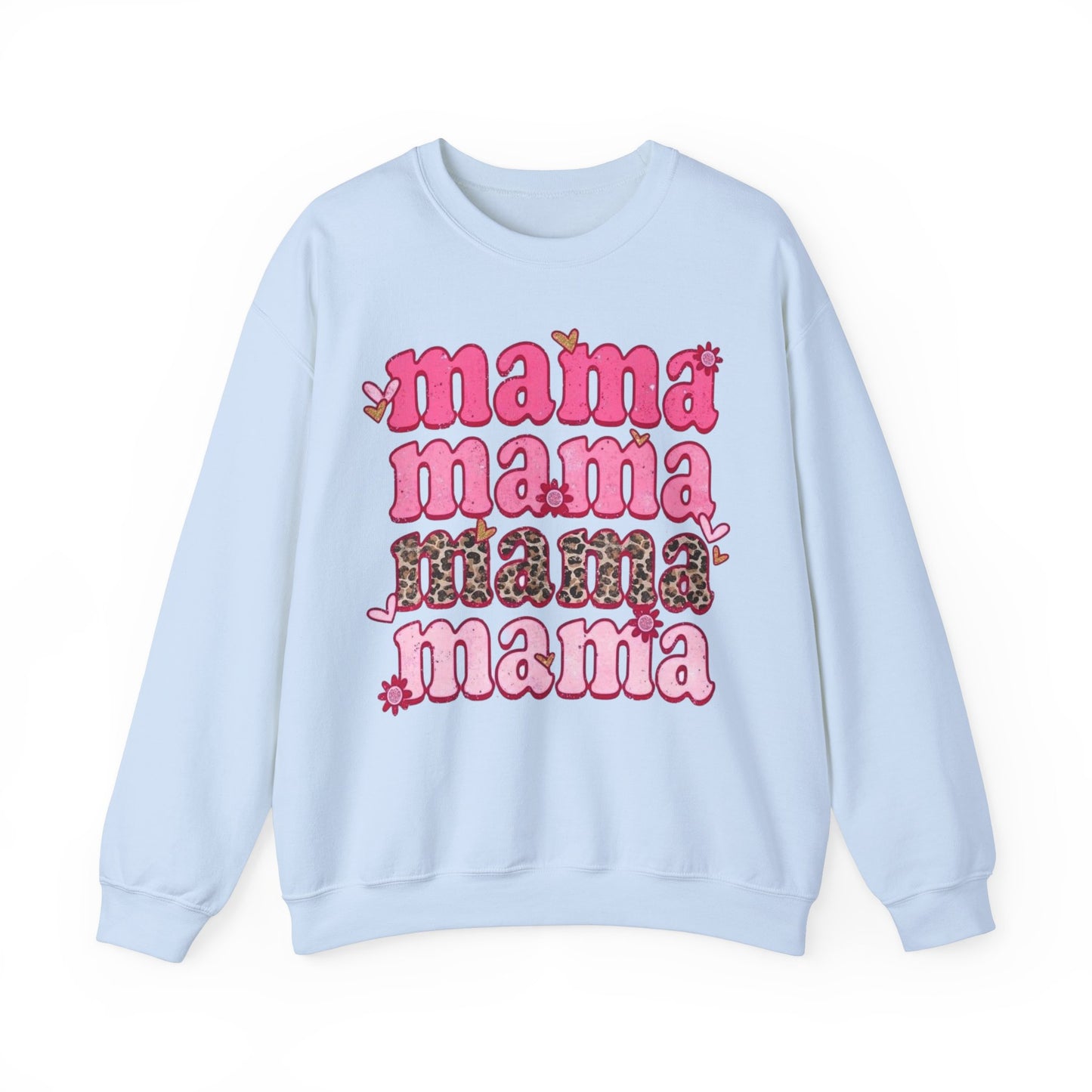 “Mama” Unisex Heavy Blend™ Crewneck Sweatshirt