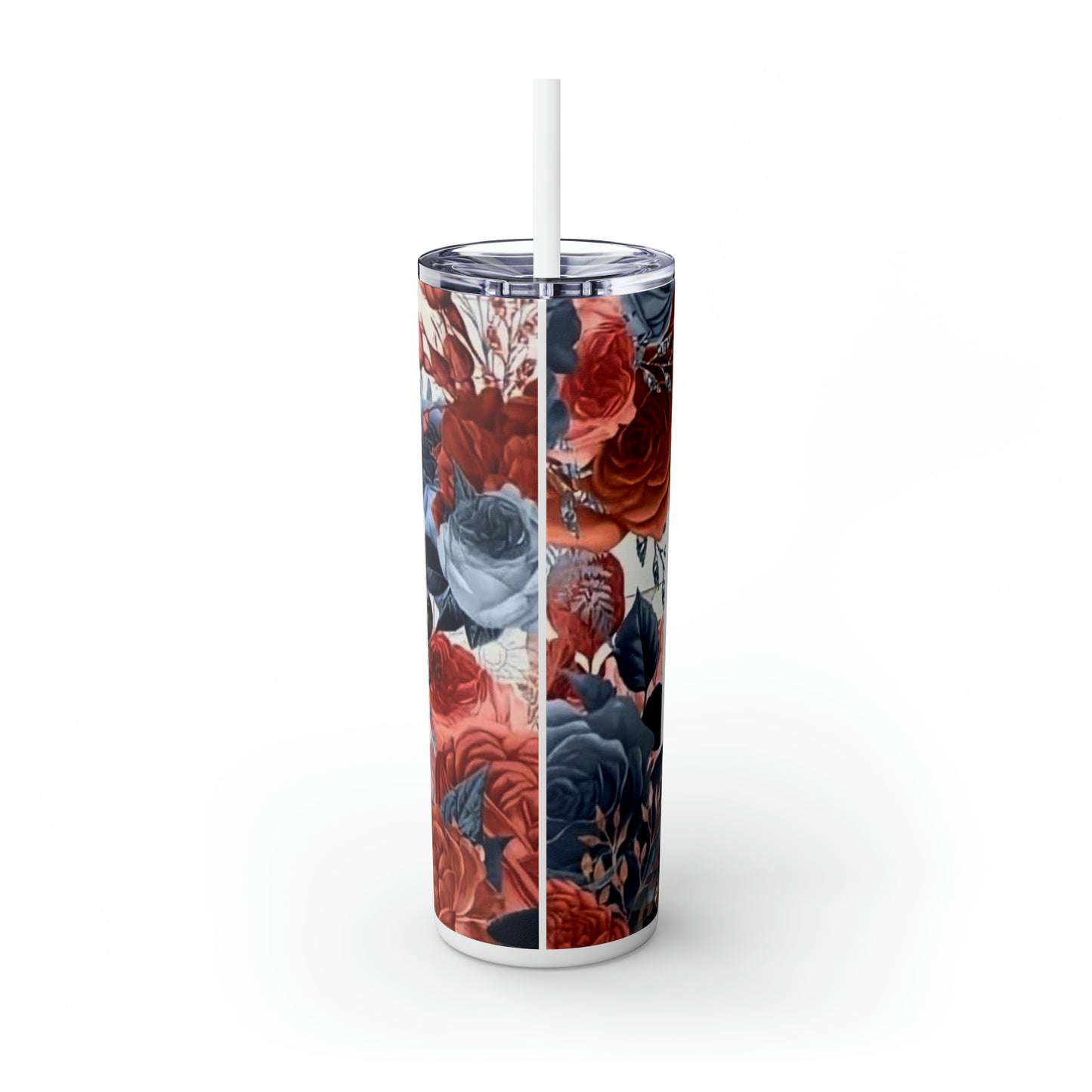 Skinny Tumbler with Straw, 20oz