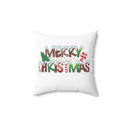 Spun Polyester Square Pillow