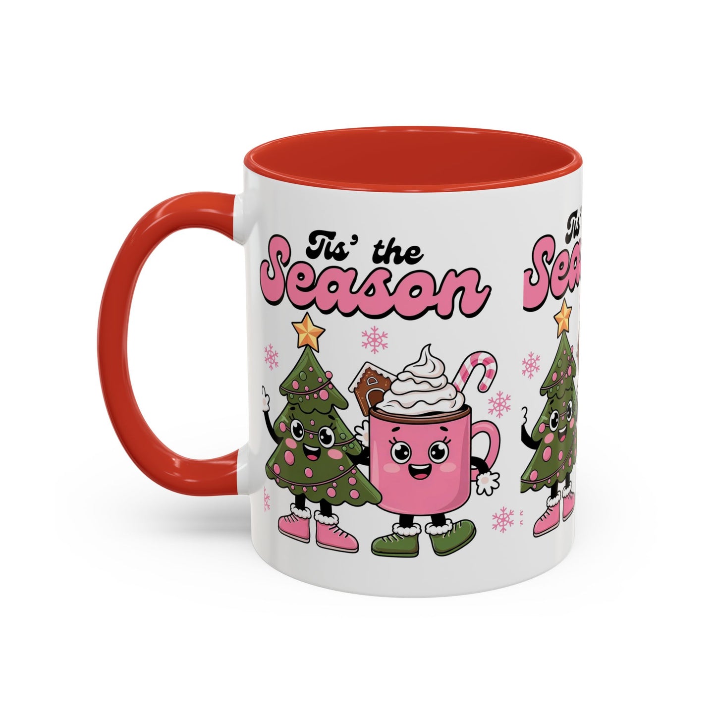 Christmas Accent Coffee Mug (11, 15oz)