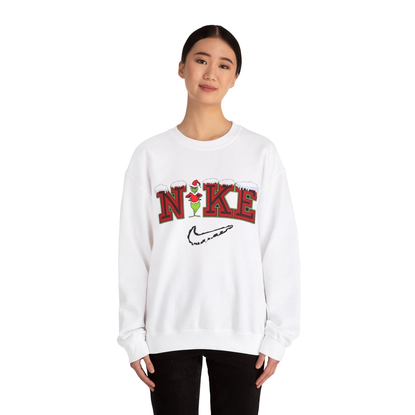 Unisex Heavy Blend™ Crewneck Sweatshirt Nike Grinch