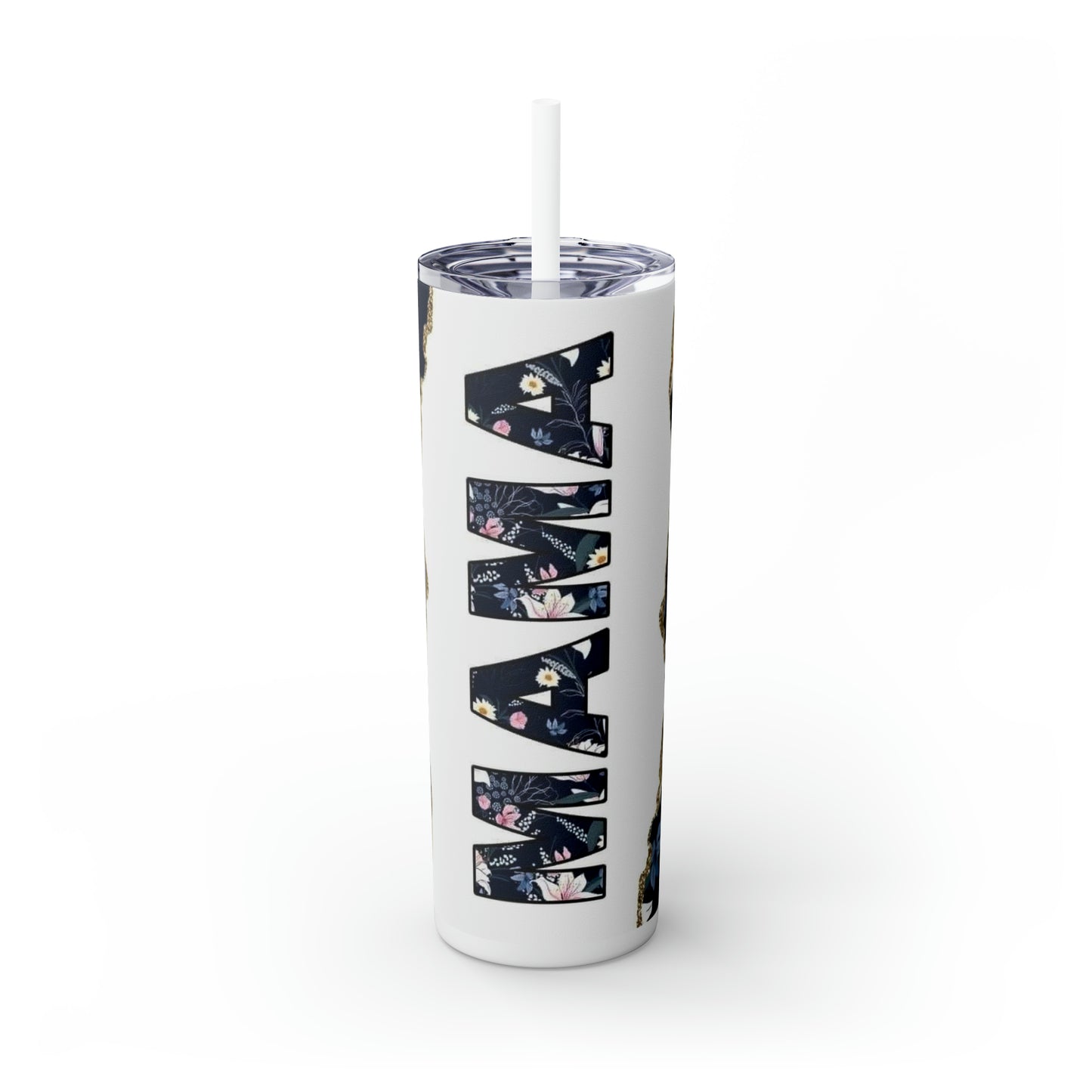 Skinny Tumbler with Straw, 20oz