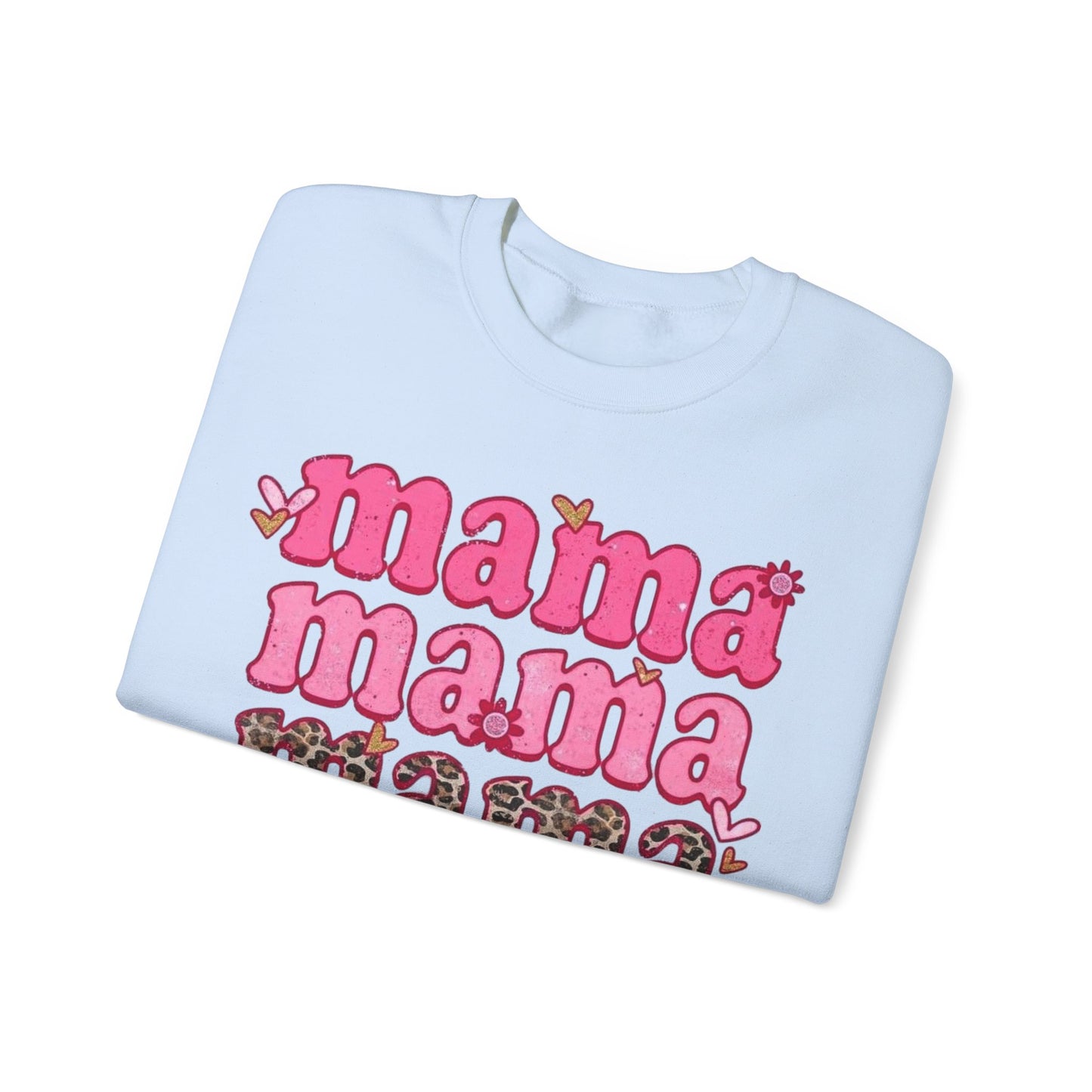 “Mama” Unisex Heavy Blend™ Crewneck Sweatshirt
