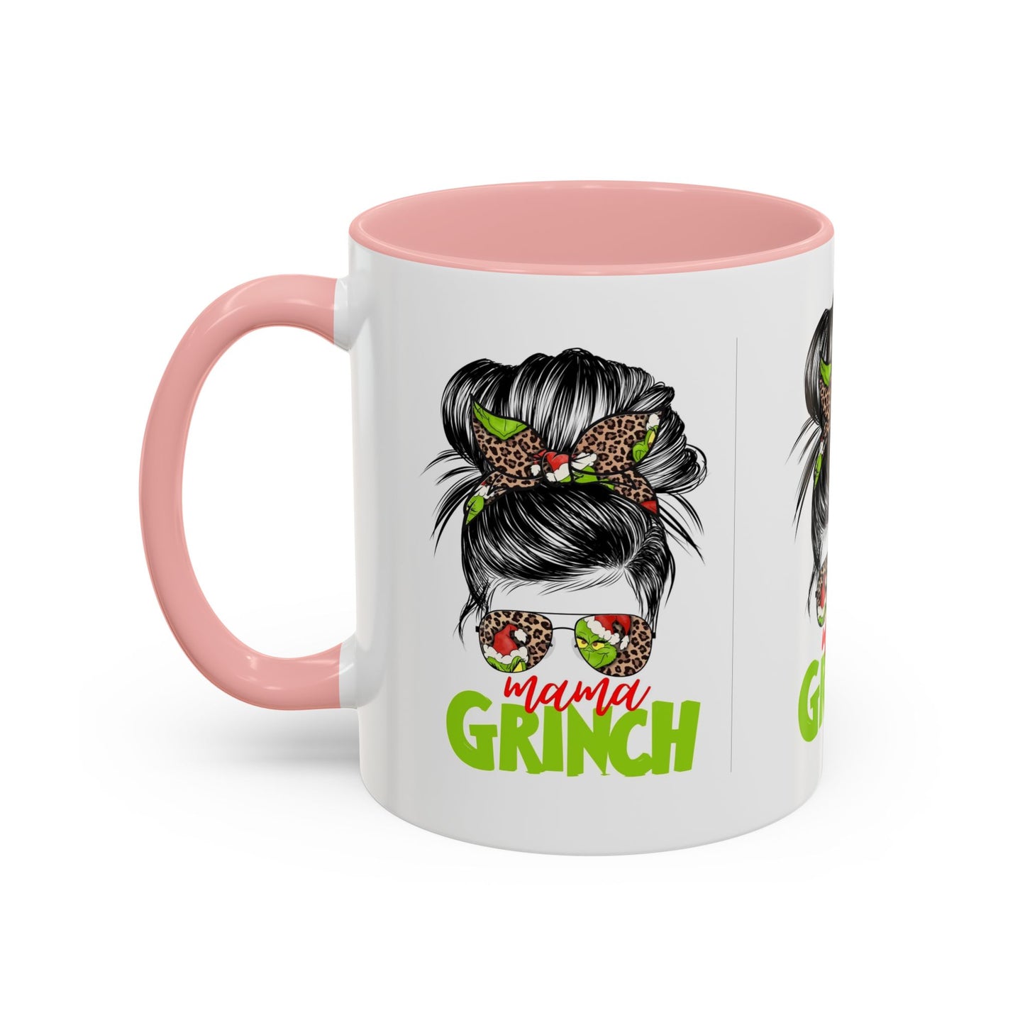 Mama Grinch Accent Coffee Mug (11, 15oz)