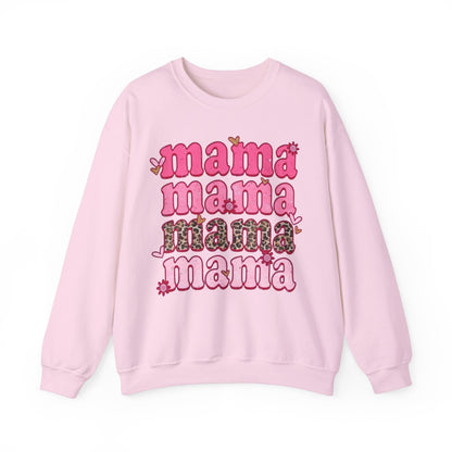 “Mama” Unisex Heavy Blend™ Crewneck Sweatshirt
