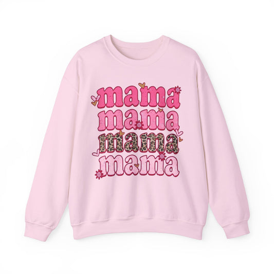 “Mama” Unisex Heavy Blend™ Crewneck Sweatshirt