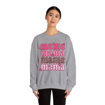 “Mama” Unisex Heavy Blend™ Crewneck Sweatshirt