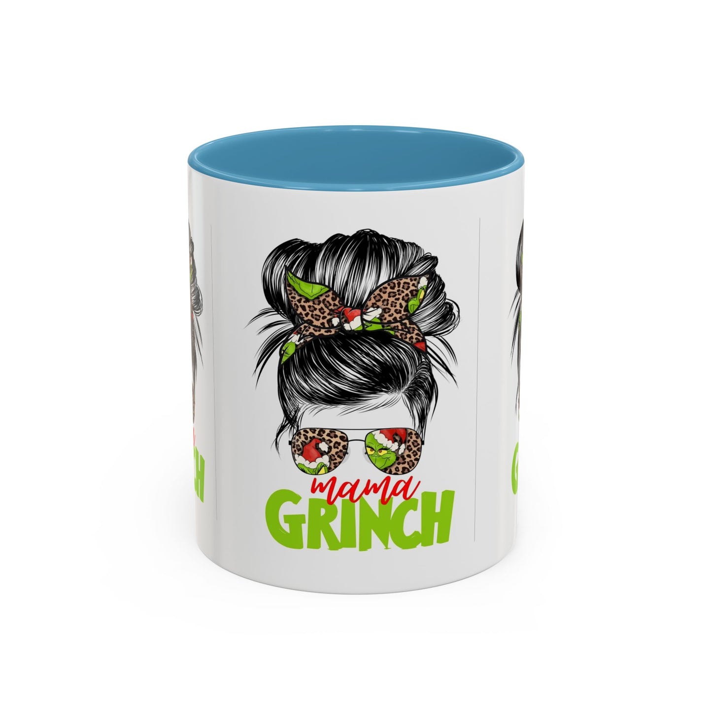 Mama Grinch Accent Coffee Mug (11, 15oz)