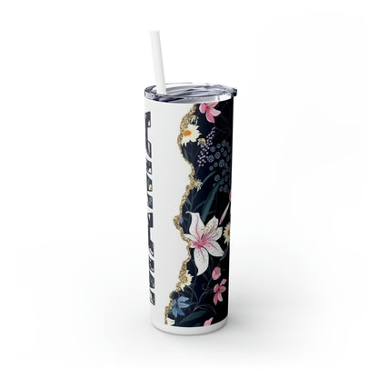 Skinny Tumbler with Straw, 20oz