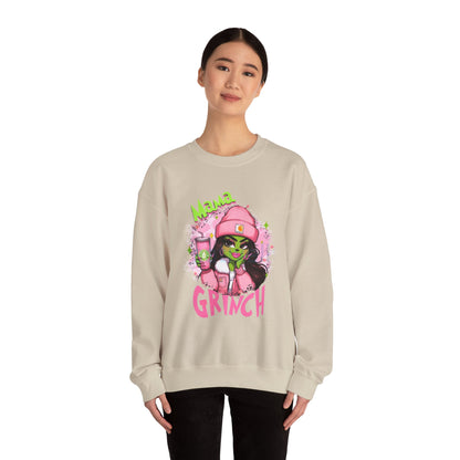 Grinch-Inspired Unisex Crewneck Sweatshirt