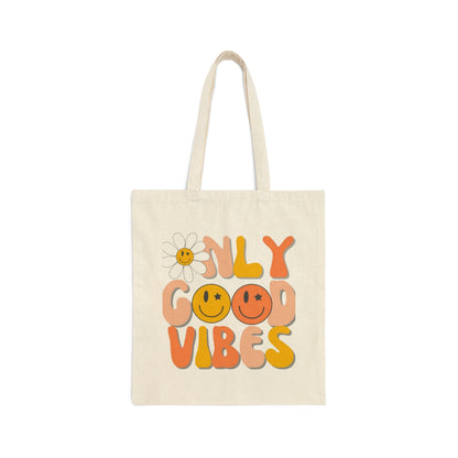 Cotton Canvas Tote Bag