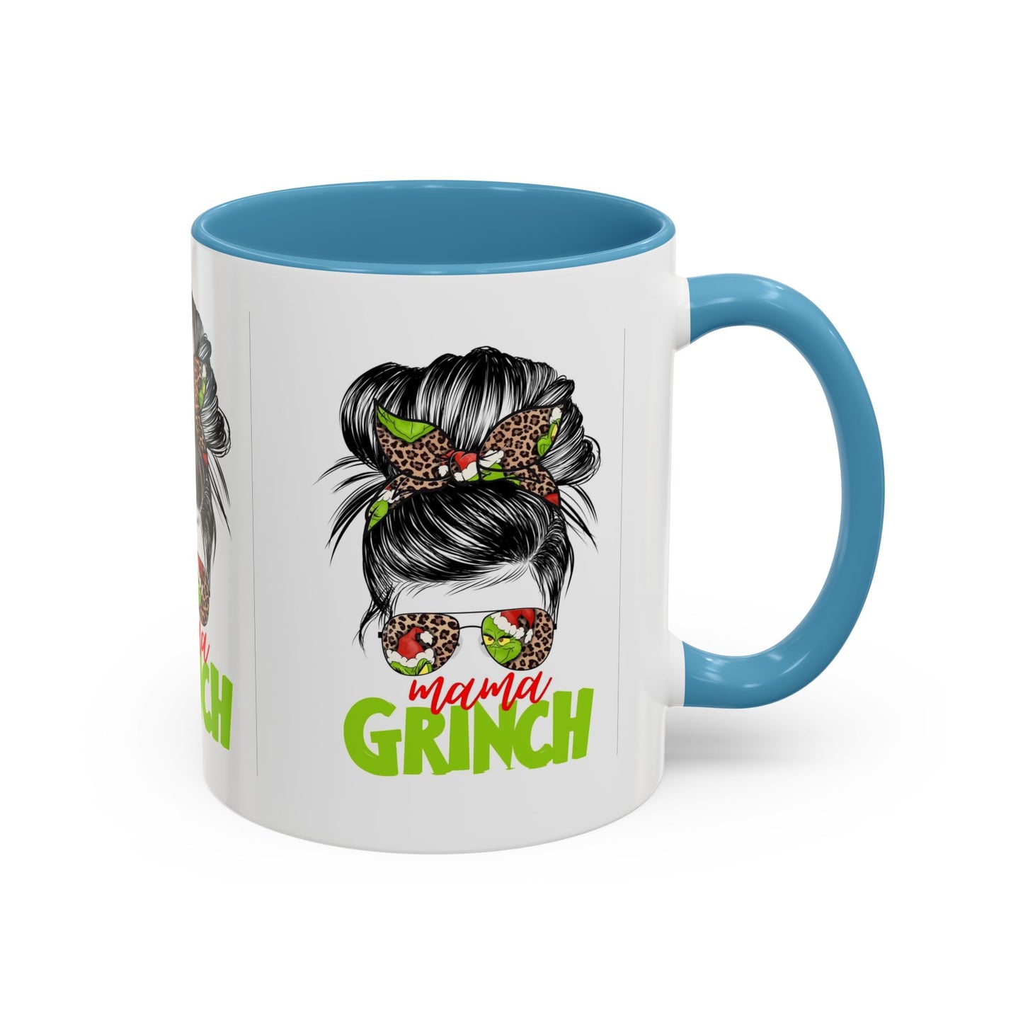 Mama Grinch Accent Coffee Mug (11, 15oz)