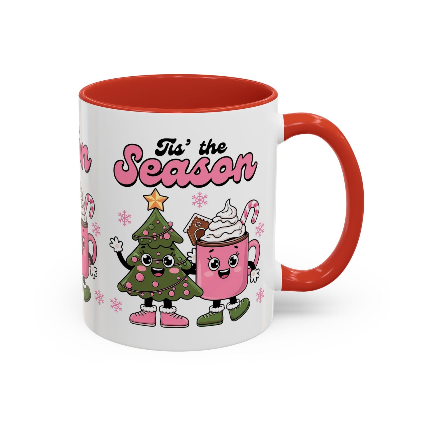 Christmas Accent Coffee Mug (11, 15oz)