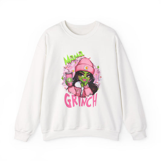 Grinch-Inspired Unisex Crewneck Sweatshirt