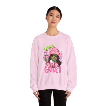 Grinch-Inspired Unisex Crewneck Sweatshirt
