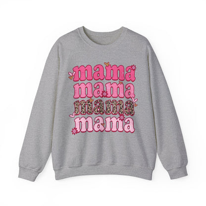 “Mama” Unisex Heavy Blend™ Crewneck Sweatshirt