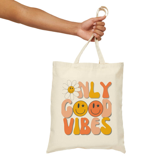 Cotton Canvas Tote Bag