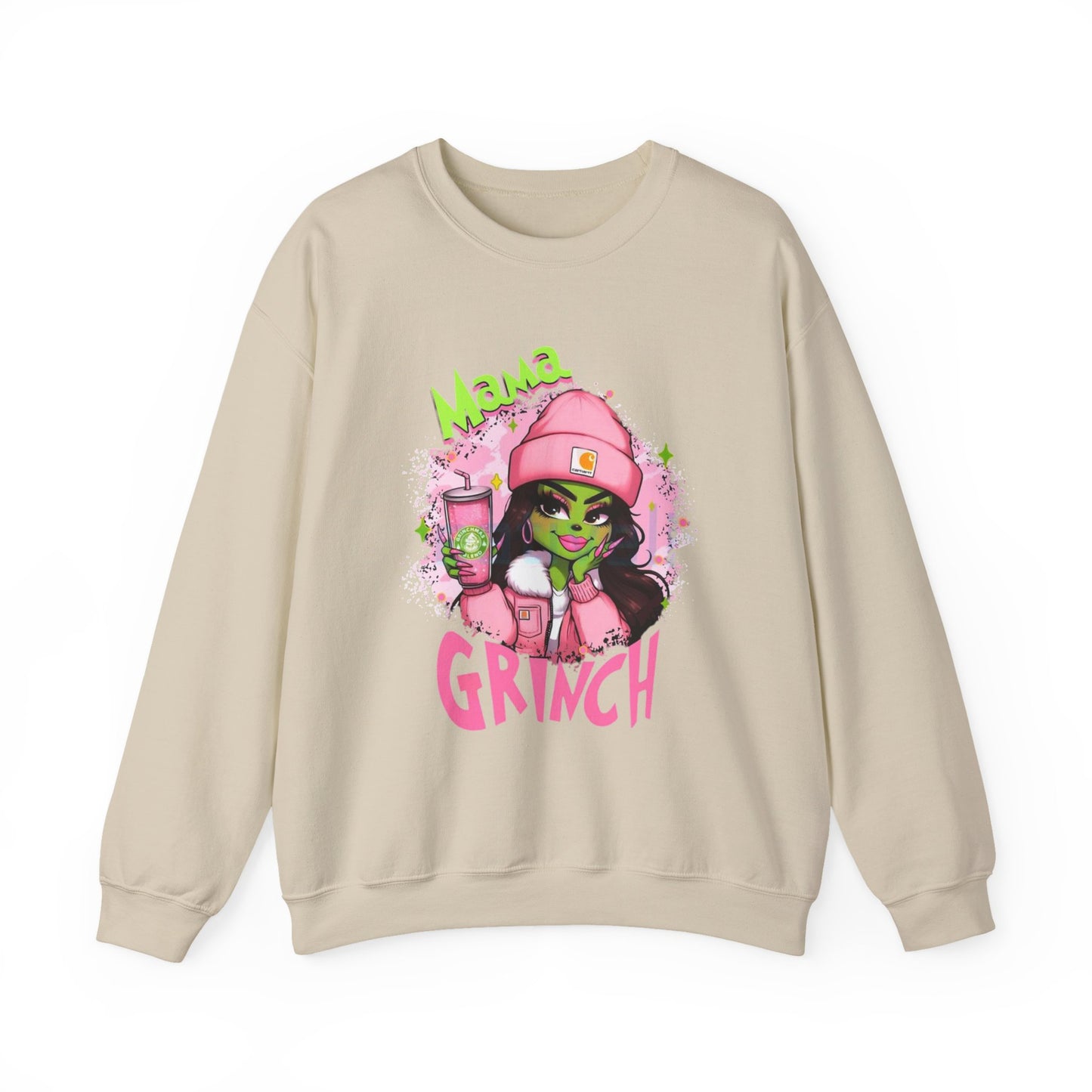 Grinch-Inspired Unisex Crewneck Sweatshirt