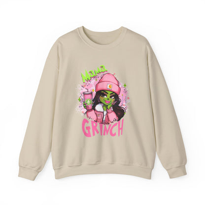 Grinch-Inspired Unisex Crewneck Sweatshirt