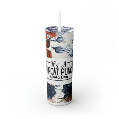 Skinny Tumbler with Straw, 20oz