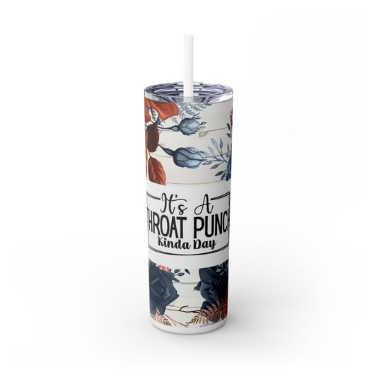 Skinny Tumbler with Straw, 20oz