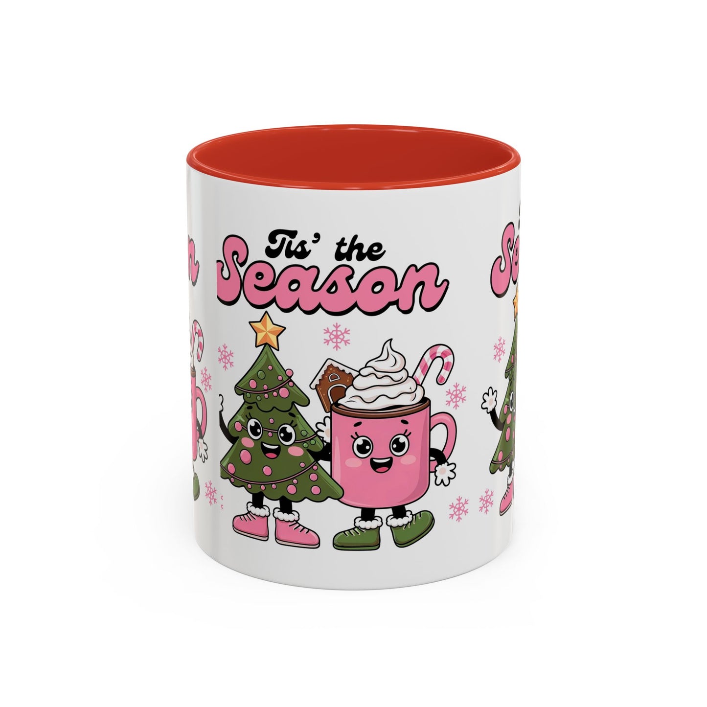 Christmas Accent Coffee Mug (11, 15oz)