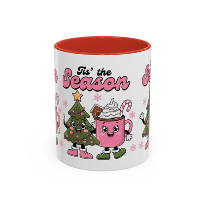 Christmas Accent Coffee Mug (11, 15oz)