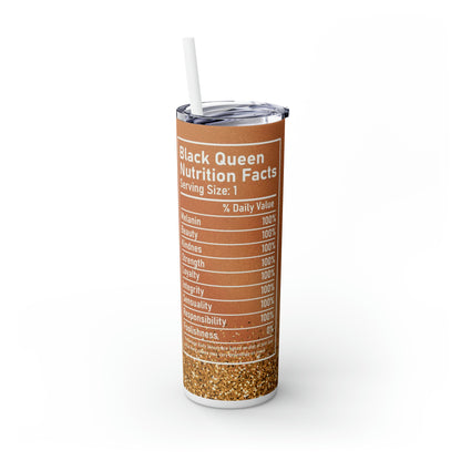 Skinny Tumbler with Straw, 20oz