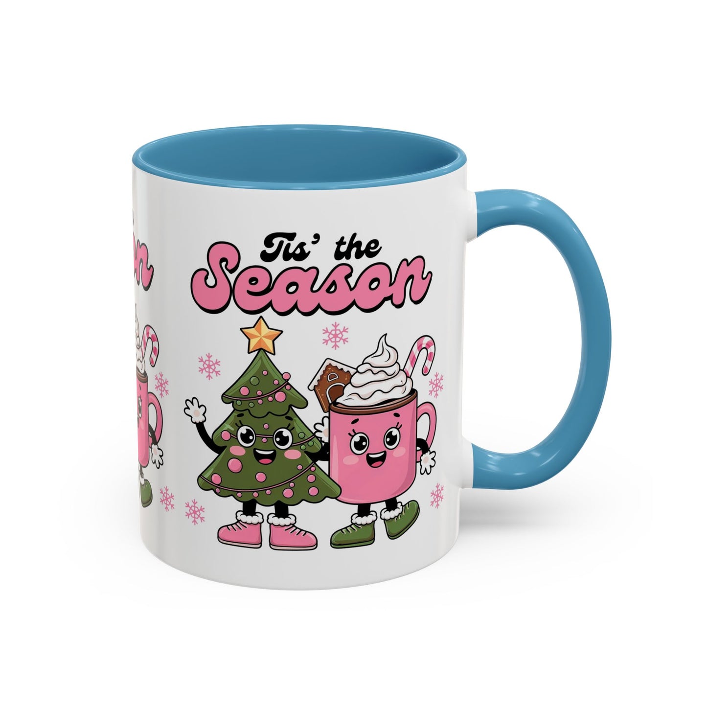 Christmas Accent Coffee Mug (11, 15oz)