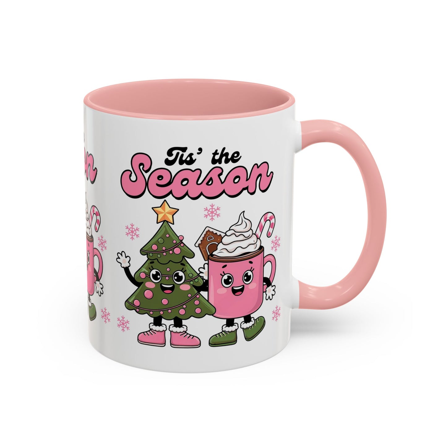 Christmas Accent Coffee Mug (11, 15oz)