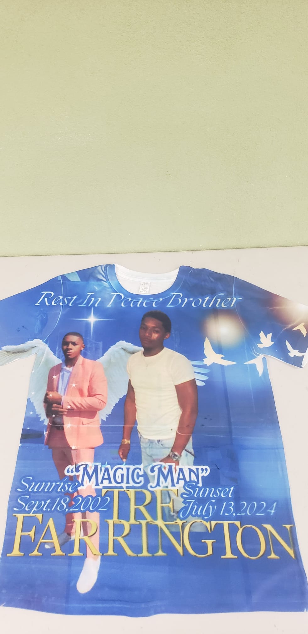 3D/all over print T-shirts
