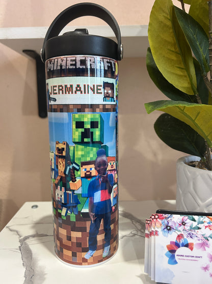 Custom 20 Oz Sublimation Tumbler Skinny Straight