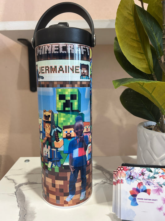 Custom 20 Oz Sublimation Tumbler Skinny Straight